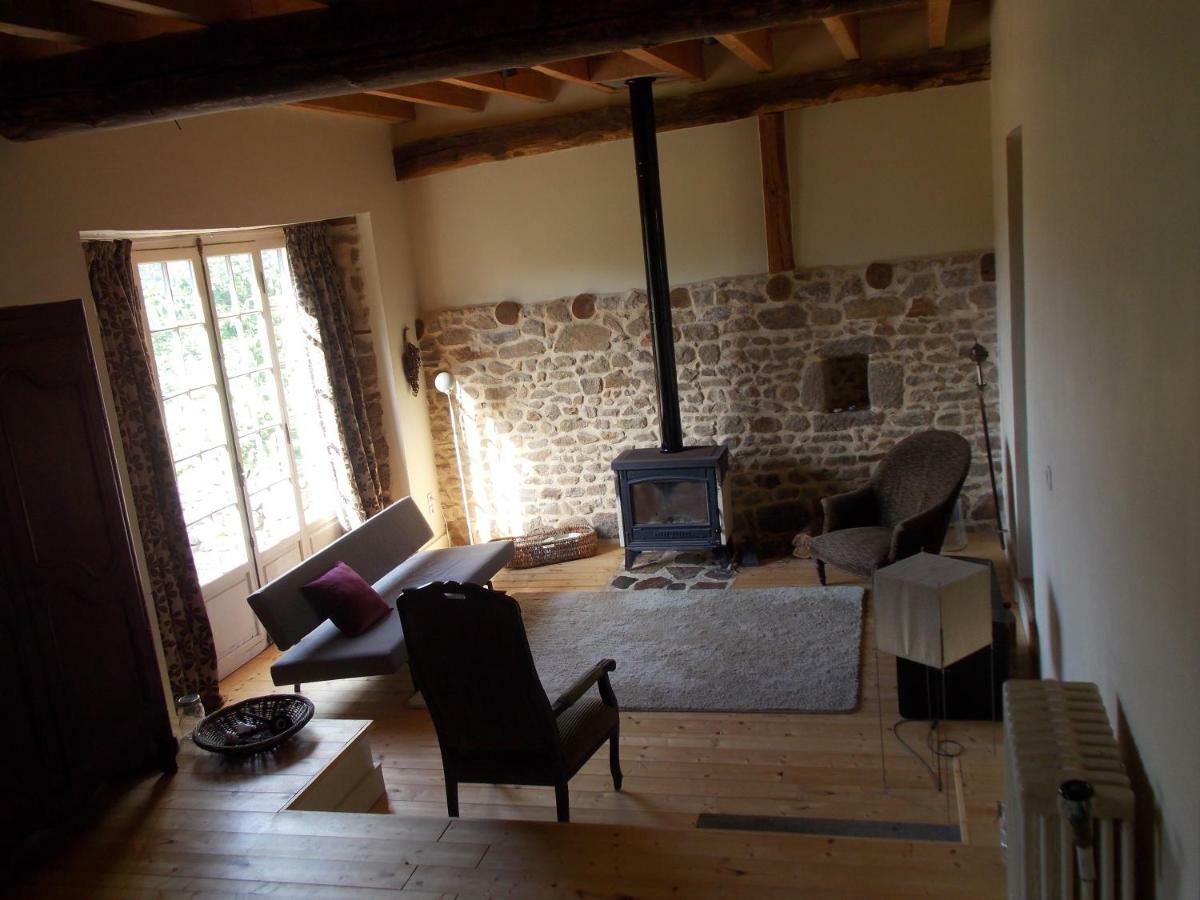 Bed and Breakfast La Rosiere Auzelles Exterior foto